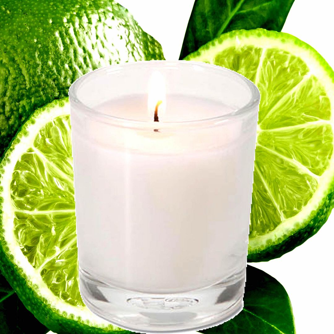 Wild Mint & Citrus Limes Eco Soy Votive Candles