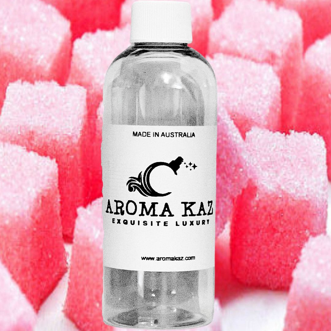 Pink Sugar Cubes Vegan candle and soap making fragrance oil, cruelty-free and made in Australia. Ideal for DIY crafts, candles, soaps, bath body and home fragrance projects.