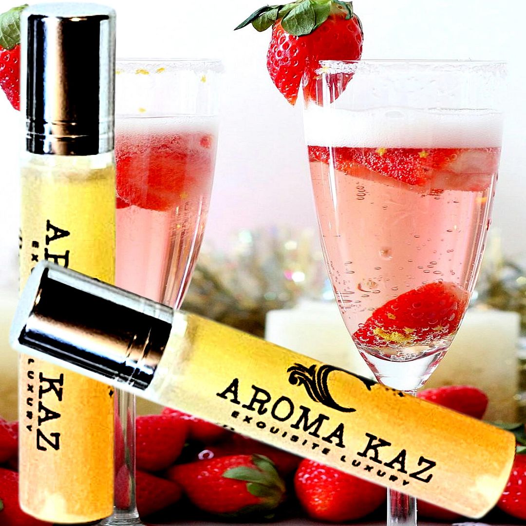 Strawberries & Champagne Roll On Perfume Fragrance Oil