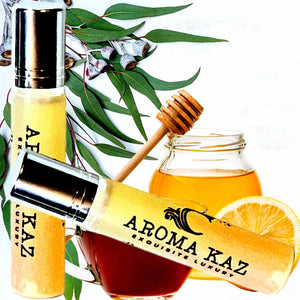 Eucalyptus Lemon & Honey Roll On Perfume Fragrance Oil