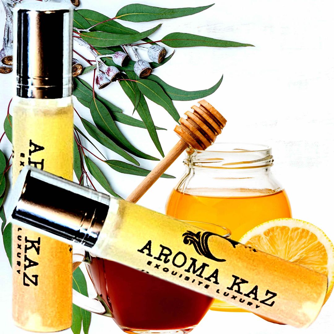 Eucalyptus Lemon & Honey Roll On Perfume Fragrance Oil