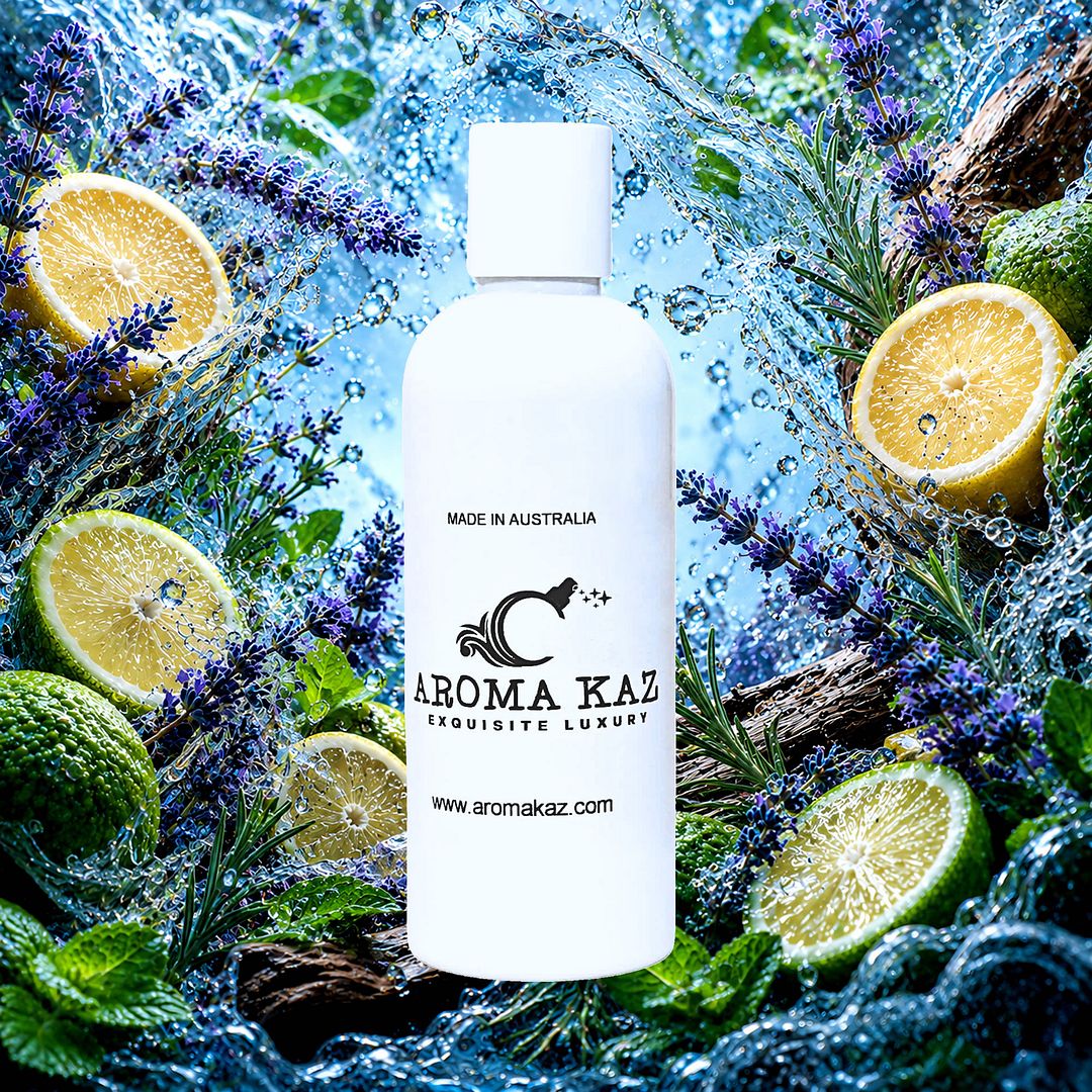 Cold Water Passion For Men Body Wash Shower Gel – vegan, cruelty-free featuring a fresh, cool aquatic masculine aroma, handmade in Australia.