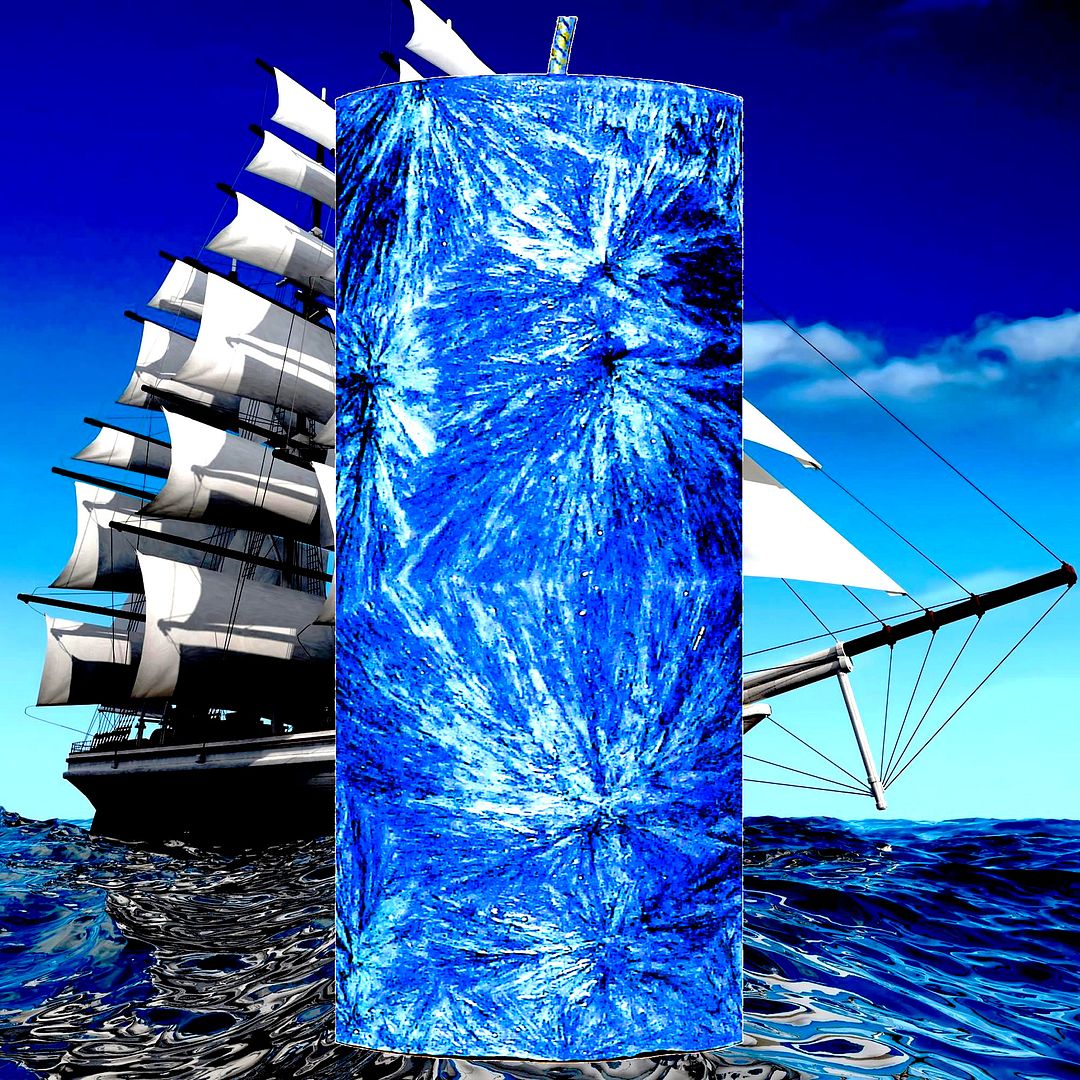 Frenzy For Men Palm Wax Pillar Candle