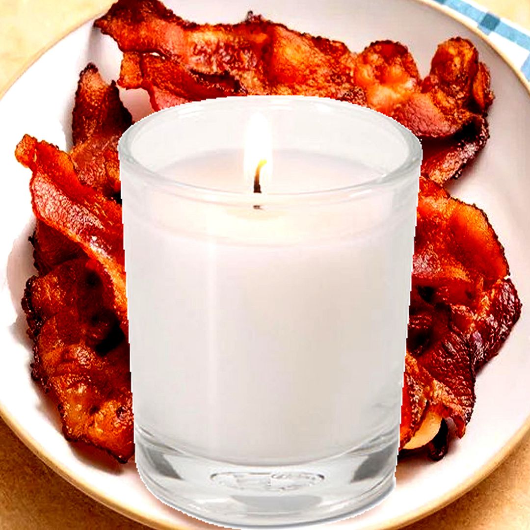 Bacon Scented Eco Soy Votive Candles Hand Poured