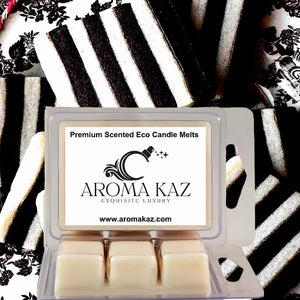Black Licorice & Vanilla Candle Wax Melts - Clams