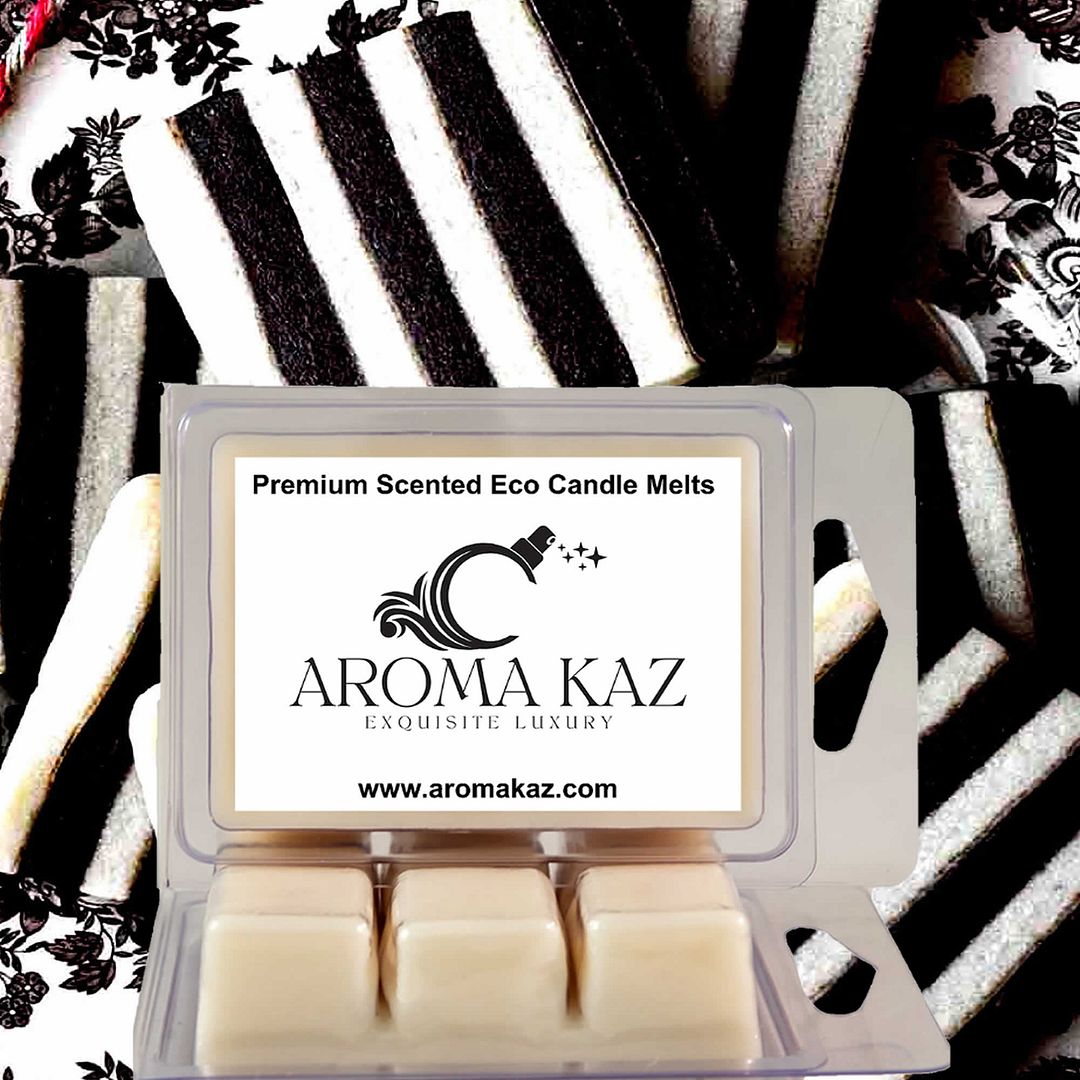 Black Licorice & Vanilla Candle Wax Melts - Clams