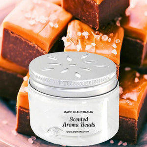 Chocolate Caramel Fudge Scented Aroma Beads Room/Car Air Freshener