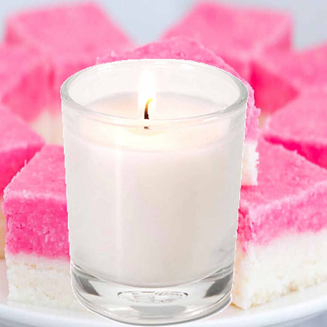 Pink Sugar & Coconut Scented Eco Soy Votive Candles Hand Poured