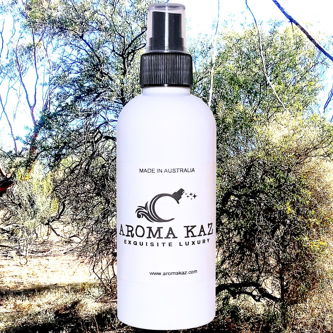 Sandalwood Citronella Car Air Freshener Deodorizer Spray – Vegan, Cruelty-Free, Made in Australia - Long-Lasting Odor Eliminator for Smoke, Pets, Musty Smells – Perfect Gift for Car Lovers
