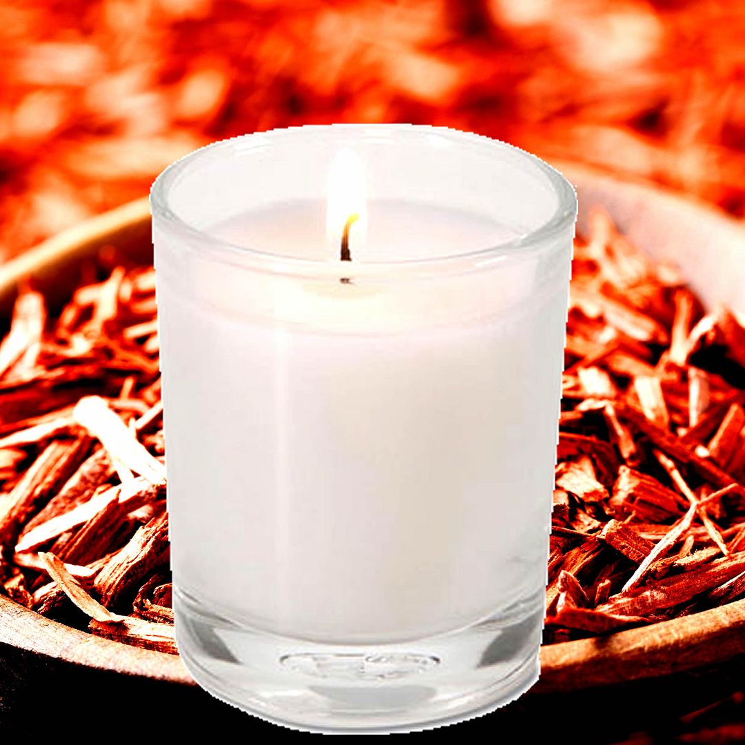 Australian Sandalwood Scented Eco Soy Votive Candles Hand Poured