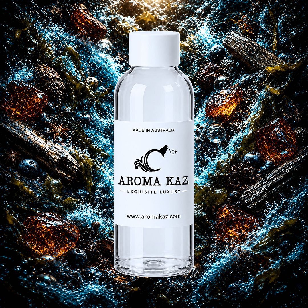 Sea Spice For Men fragrance oil for candle making, soap making and perfume blending – vegan, cruelty-free featuring fresh marine spices and masculine oceanic notes, handmade in Australia.