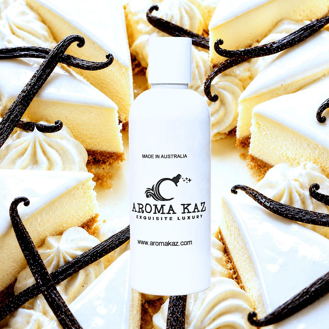French Vanilla Cheesecake Body Massage Oil – vegan, cruelty-free, plant-based hydrating oil with freshly baked cheesecake and creamy vanilla aroma, handmade in Australia.
