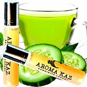 Green Tea & Cucumber Roll On Perfume Fragrance Oil