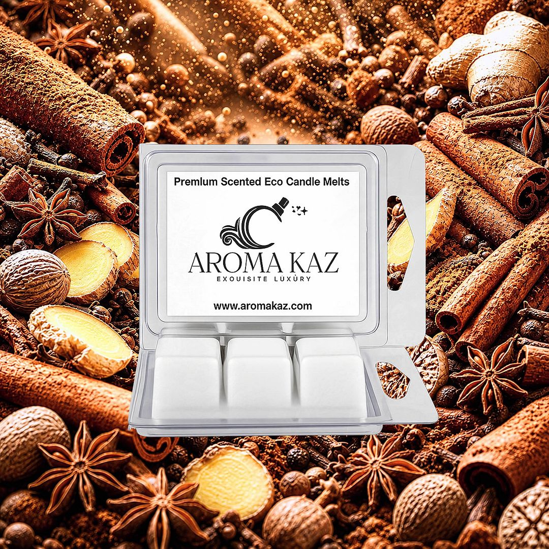 Cinnamon Spice eco soy wax melts – vegan, cruelty-free featuring warm classic cinnamon aroma, handmade in Australia.