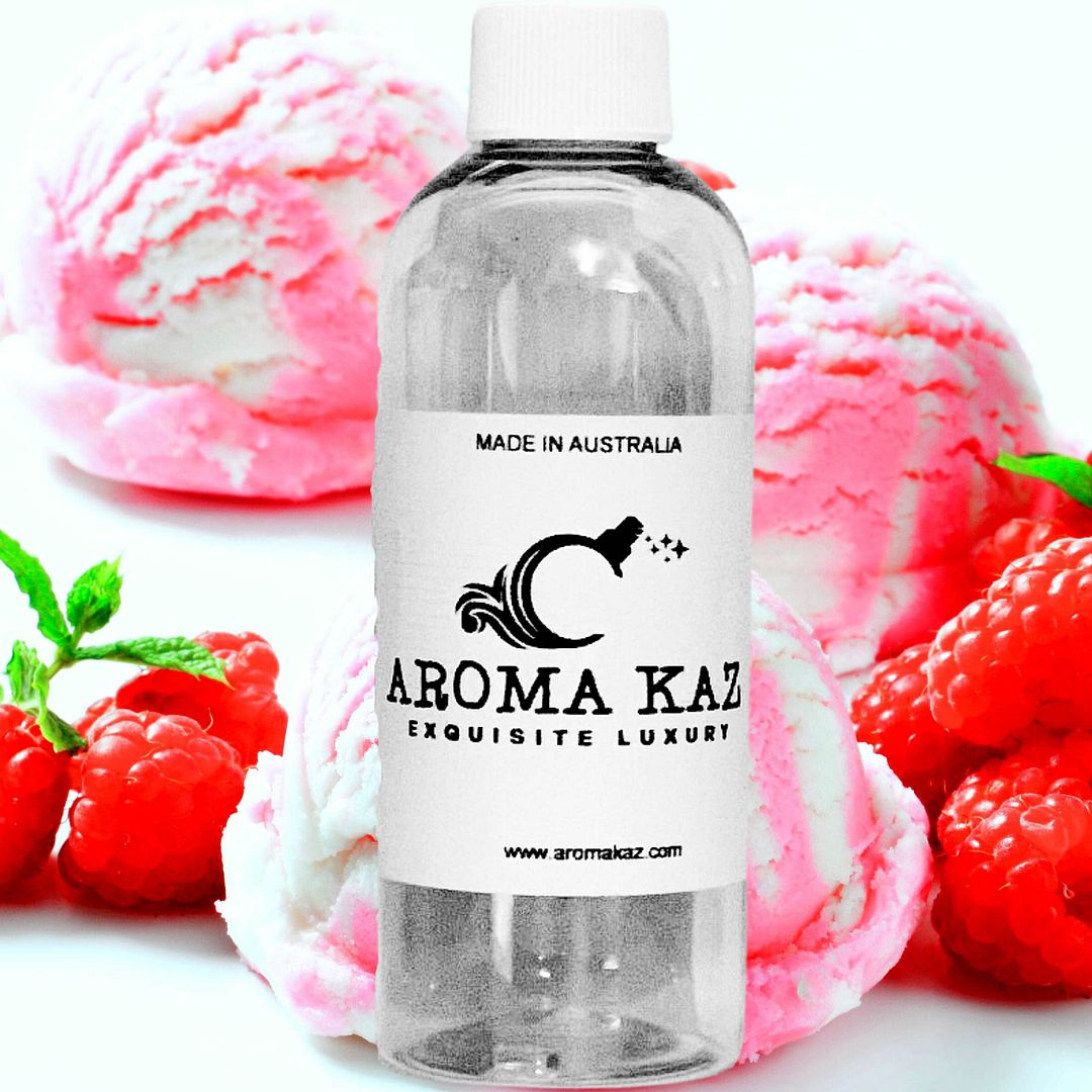 Red Raspberry Vanilla Vegan candle and soap making fragrance oil, cruelty-free and made in Australia. Ideal for DIY crafts, candles, soaps, bath body and home fragrance projects.