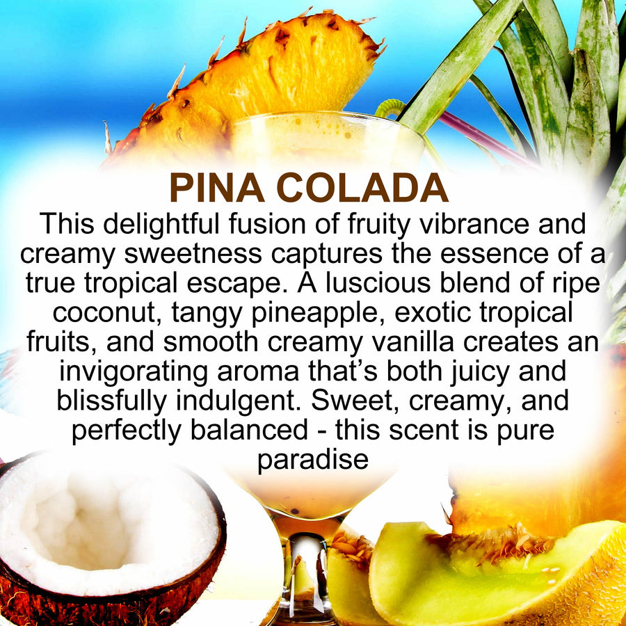 Pina Colada Soy Wax Melts – Hand-Poured, Plant-Based & Vegan