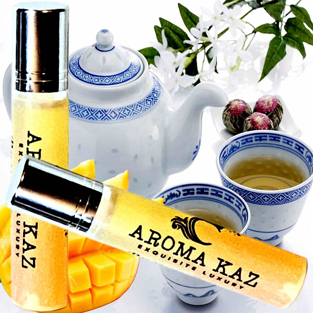 White Tea & Mango Roll On Perfume Fragrance Oil