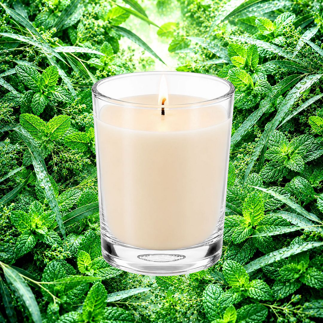 Eucalyptus & Spearmint Scented Votive Candles eco soy plant based – vegan, cruelty-free featuring refreshing spearmint and eucalyptus notes, handmade in Australia.