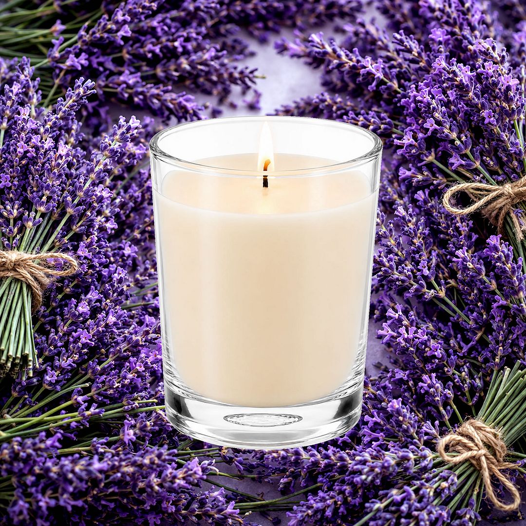 Fresh Lavender Scented Votive Candles eco soy plant based – vegan, cruelty-free featuring fresh lavender, handmade in Australia.