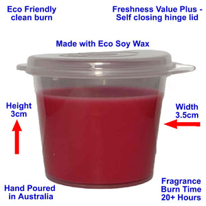 Grape Bubblegum Eco Soy Shot Pot Candle Melts