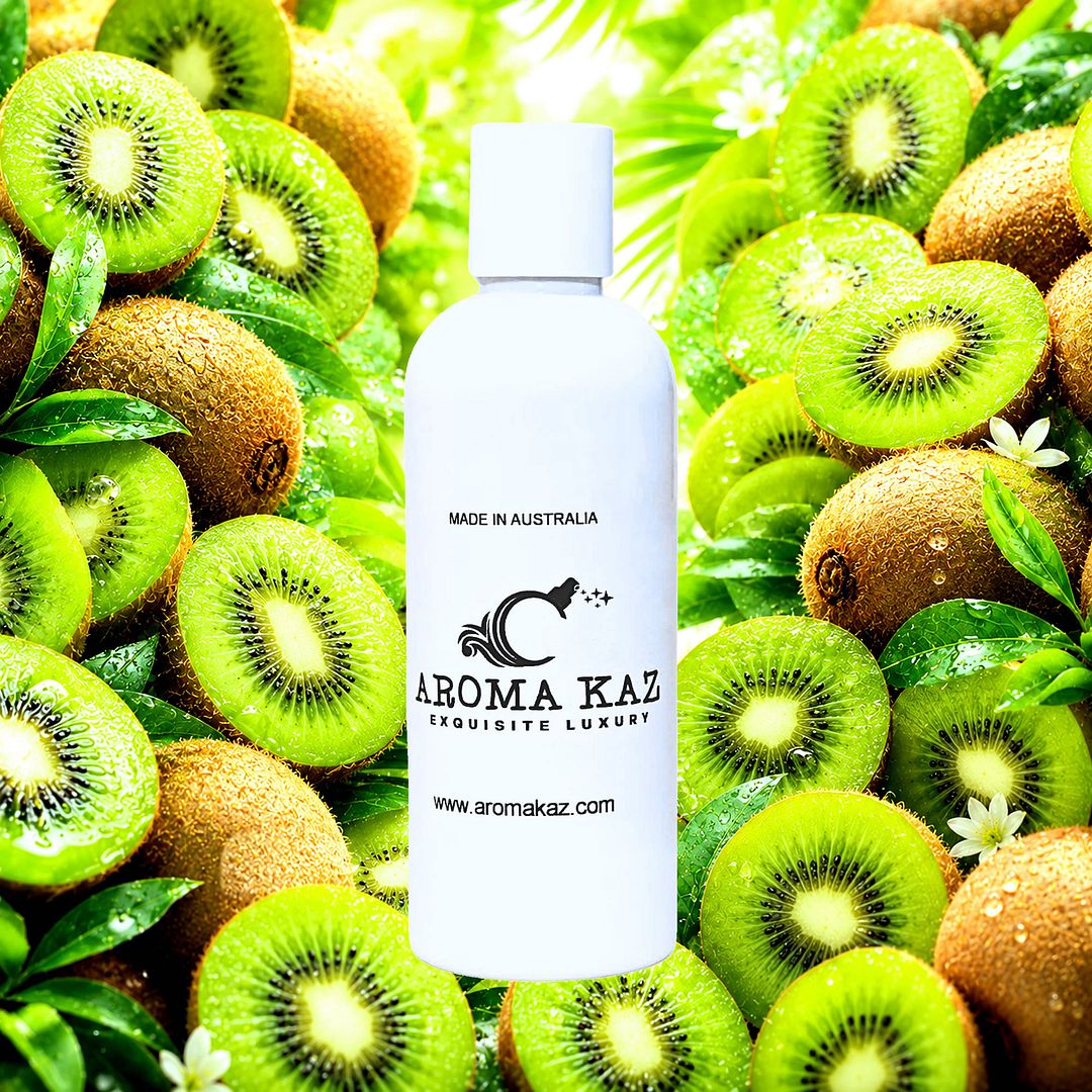 Kiwi Fruit Body Wash Shower Gel – vegan, cruelty-free featuring fresh kiwi fruit notes, handmade in Australia.