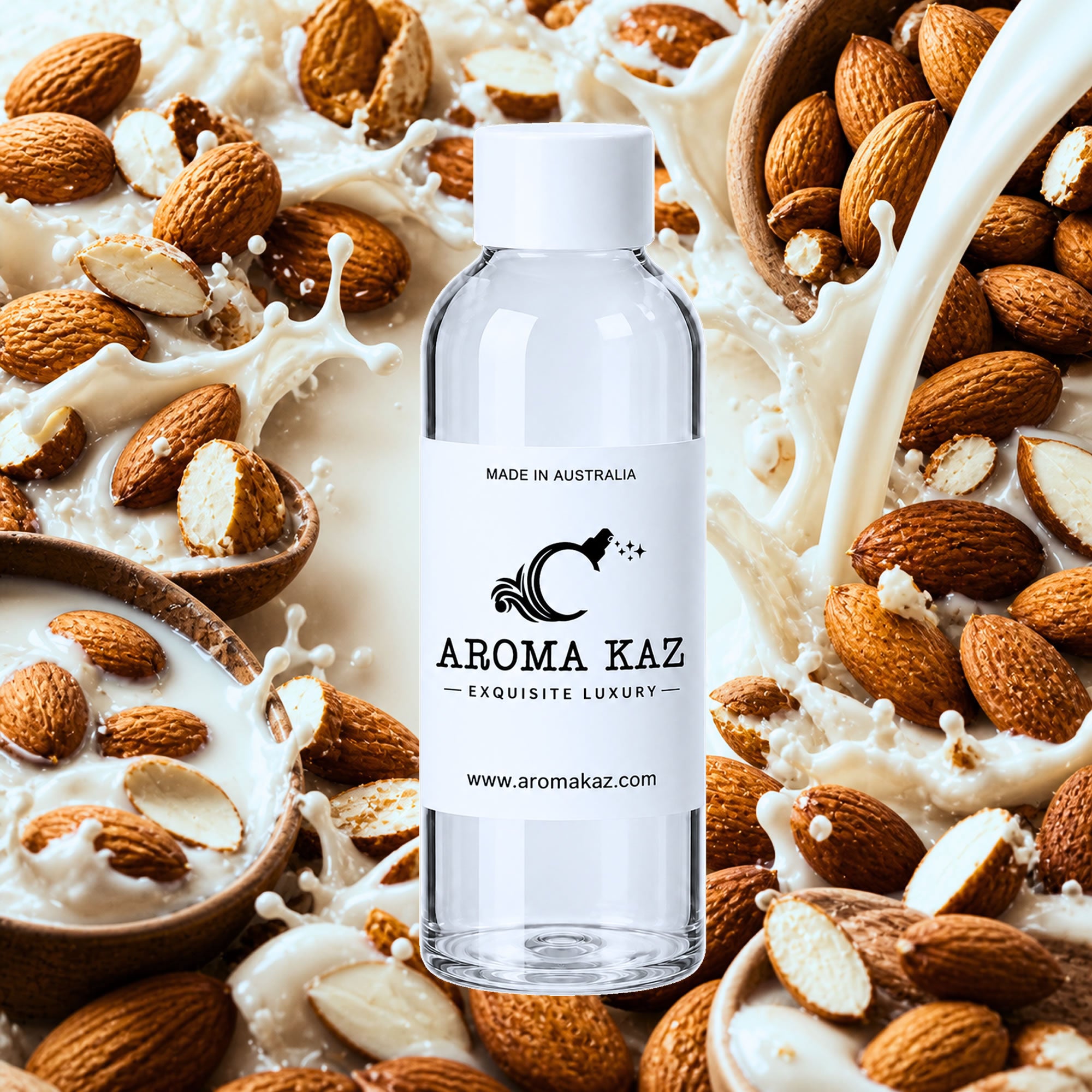 almond milk fragrance with almonds and milk