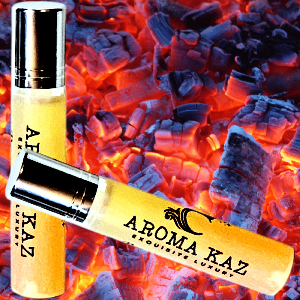 Amber & Myrrh Fragrance Roll On – vegan, cruelty-free perfume roll on featuring warm amber and earthy myrrh notes, handmade in Australia.