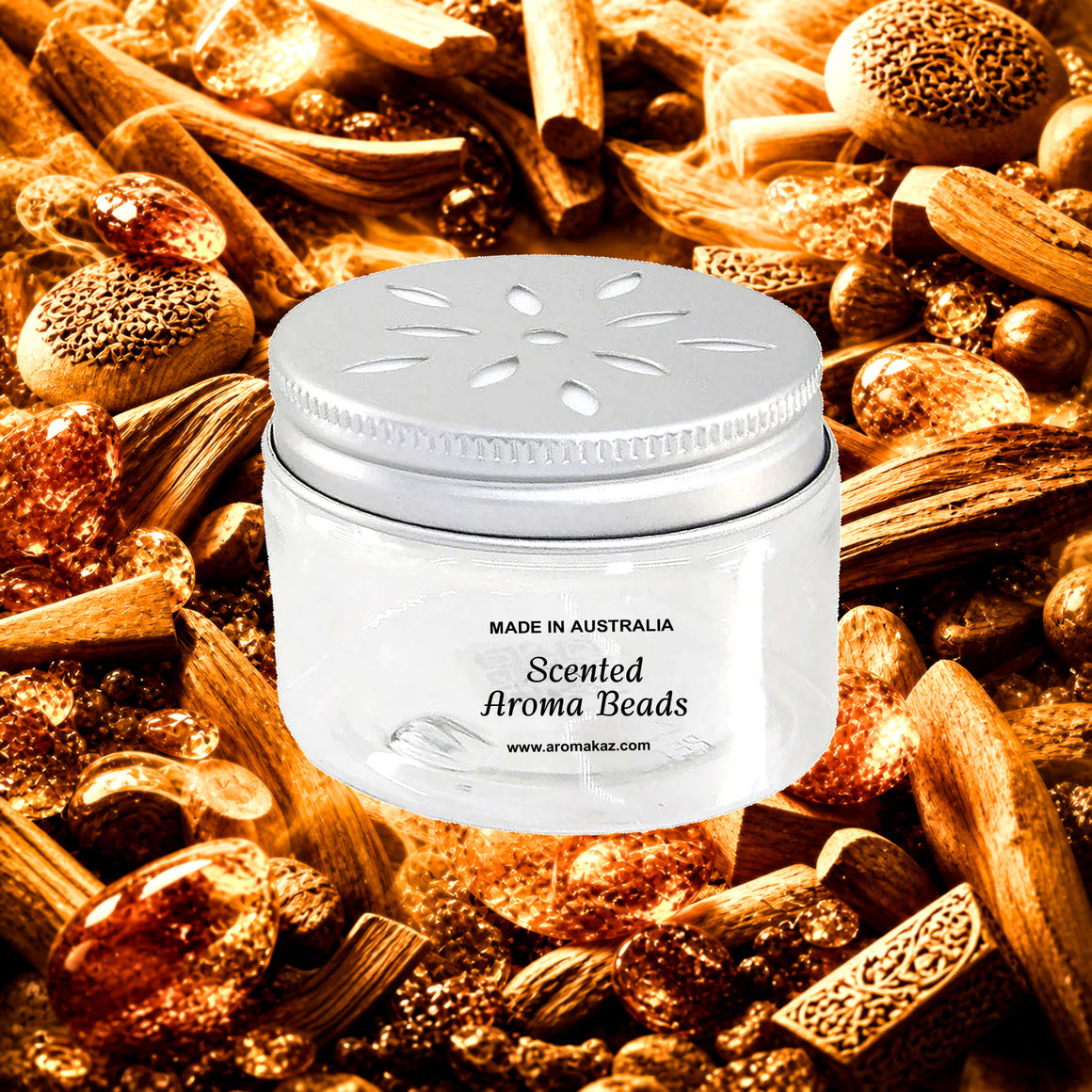 Amber & Sandalwood Aroma Beads