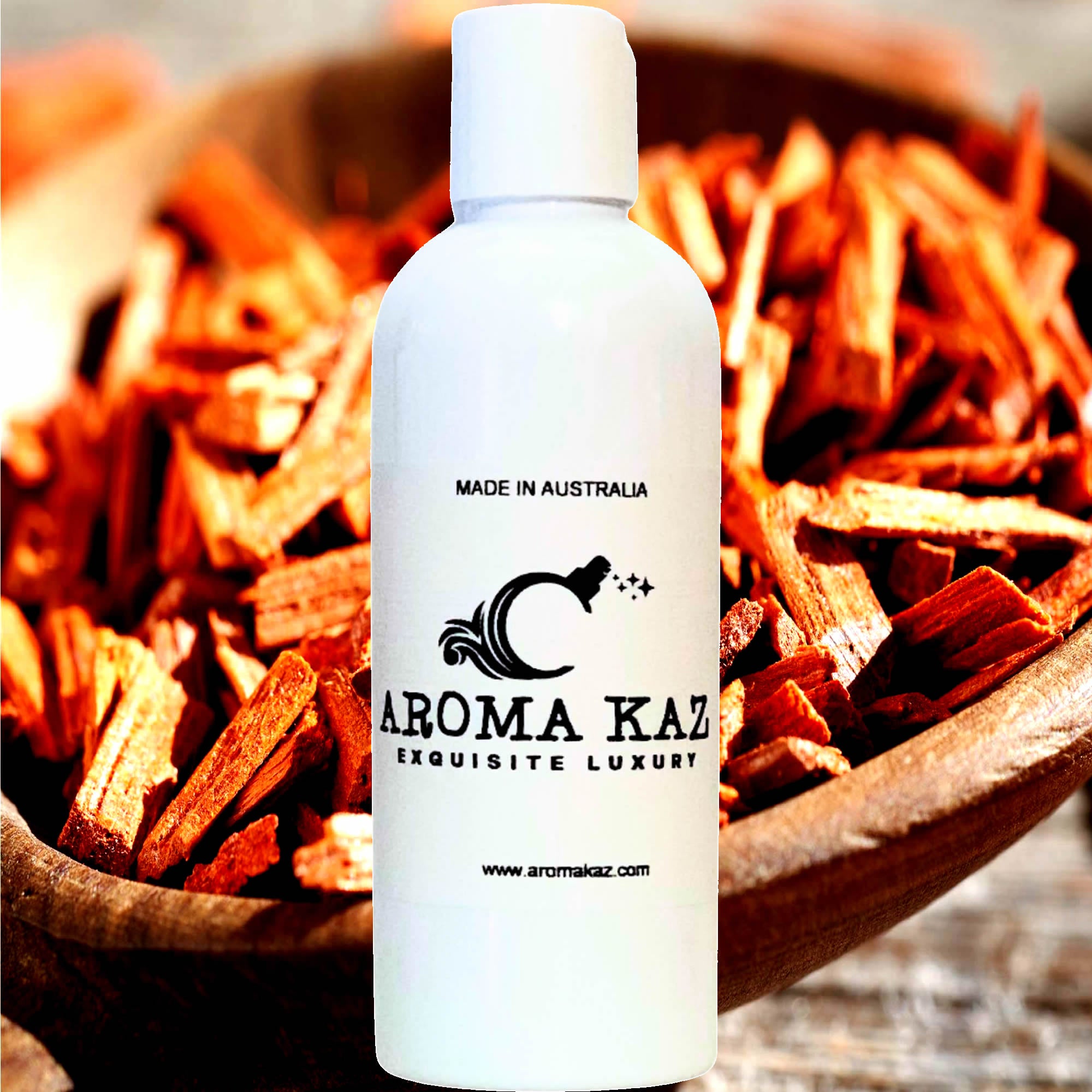 Amber & Sandalwood Bath/Body/Massage Oil Vegan Plant-Based Moisturiser