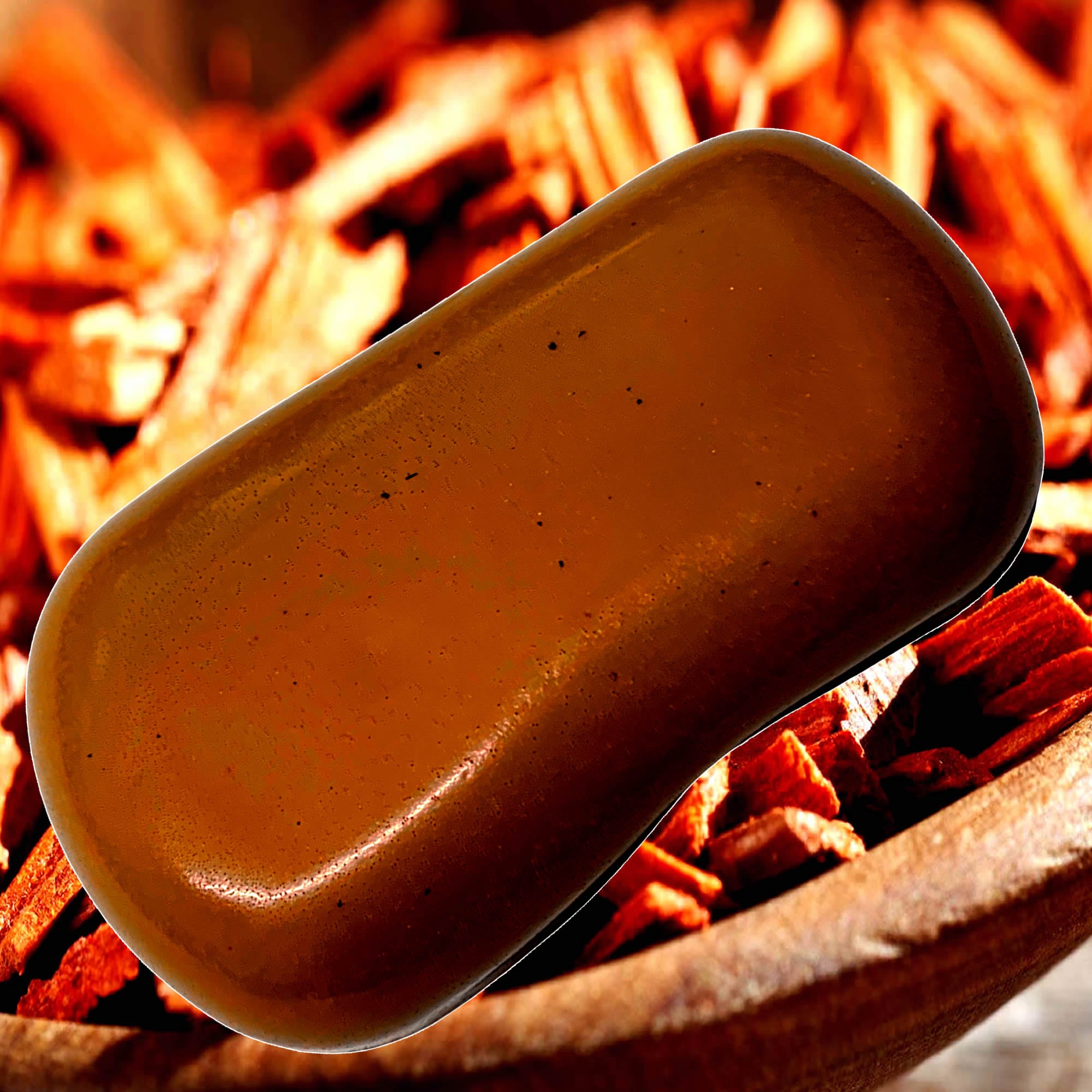 Amber & Sandalwood Vegan Soap Bars Plant-Based Cruelty-Free Handcrafted