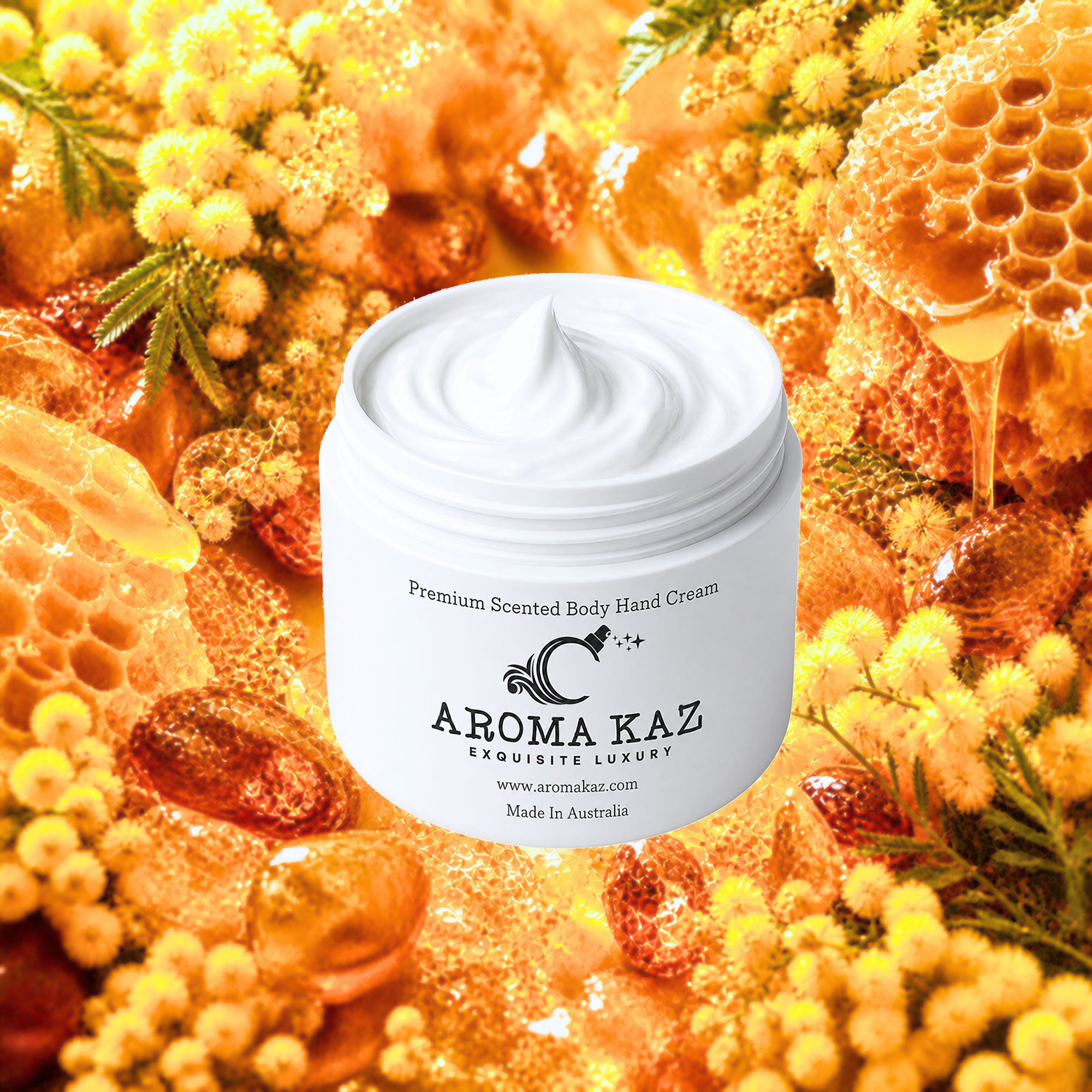 Amber Wattle & Wild Honey Body & Hand Cream