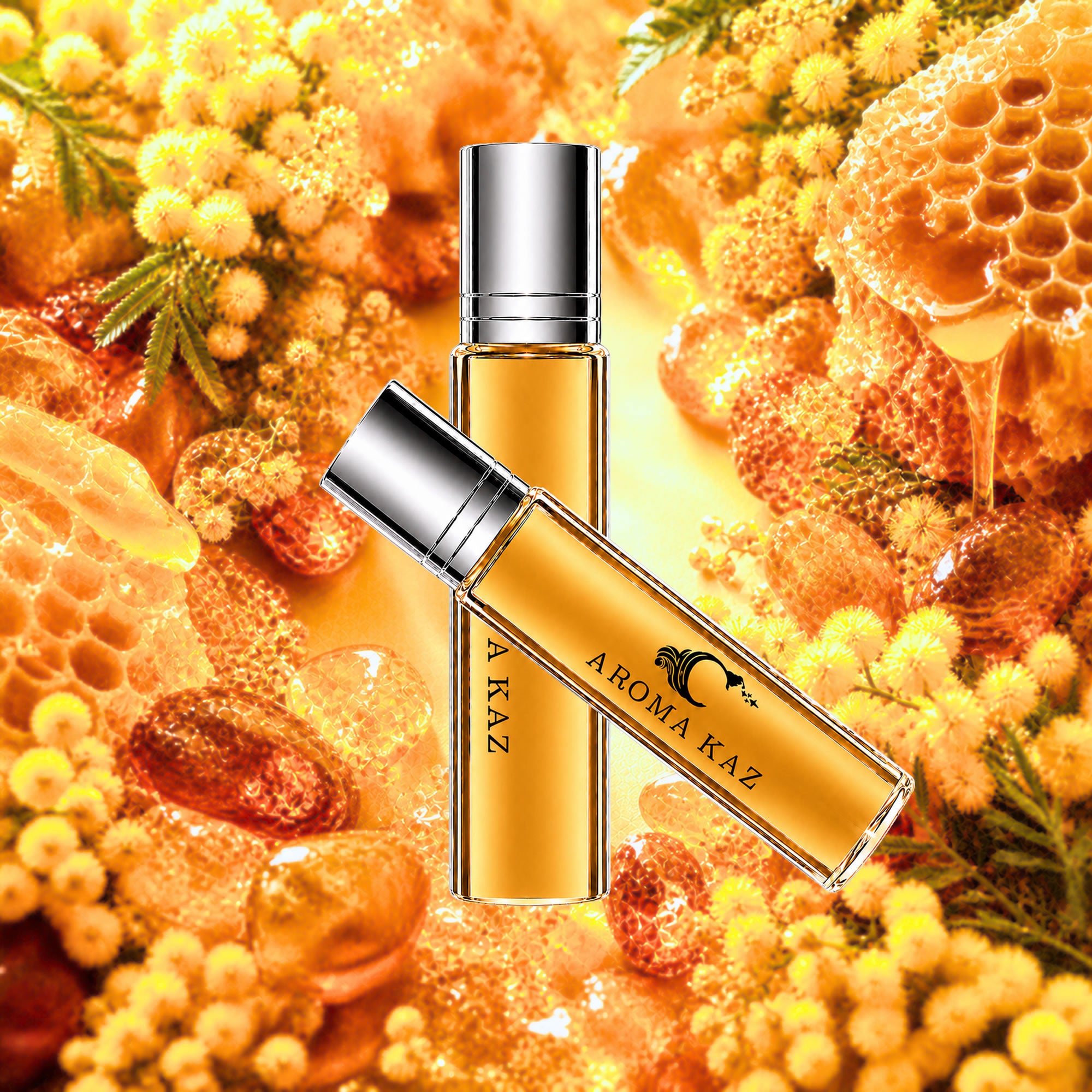 Amber Wattle & Wild Honey Fragrance Oil Roll-On