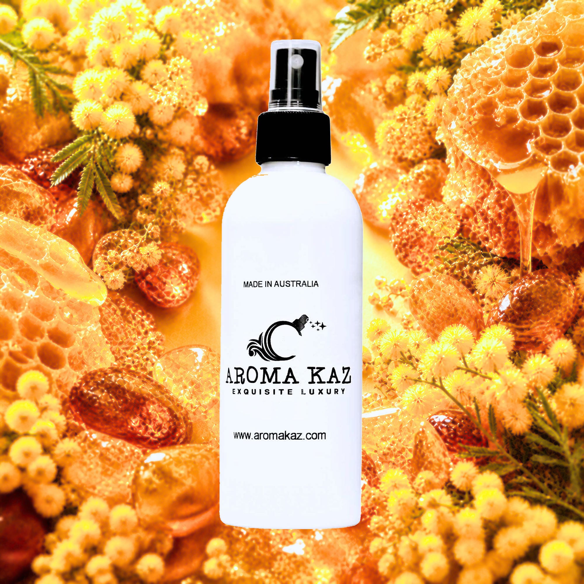 Amber Wattle & Wild Honey Room & Linen Spray