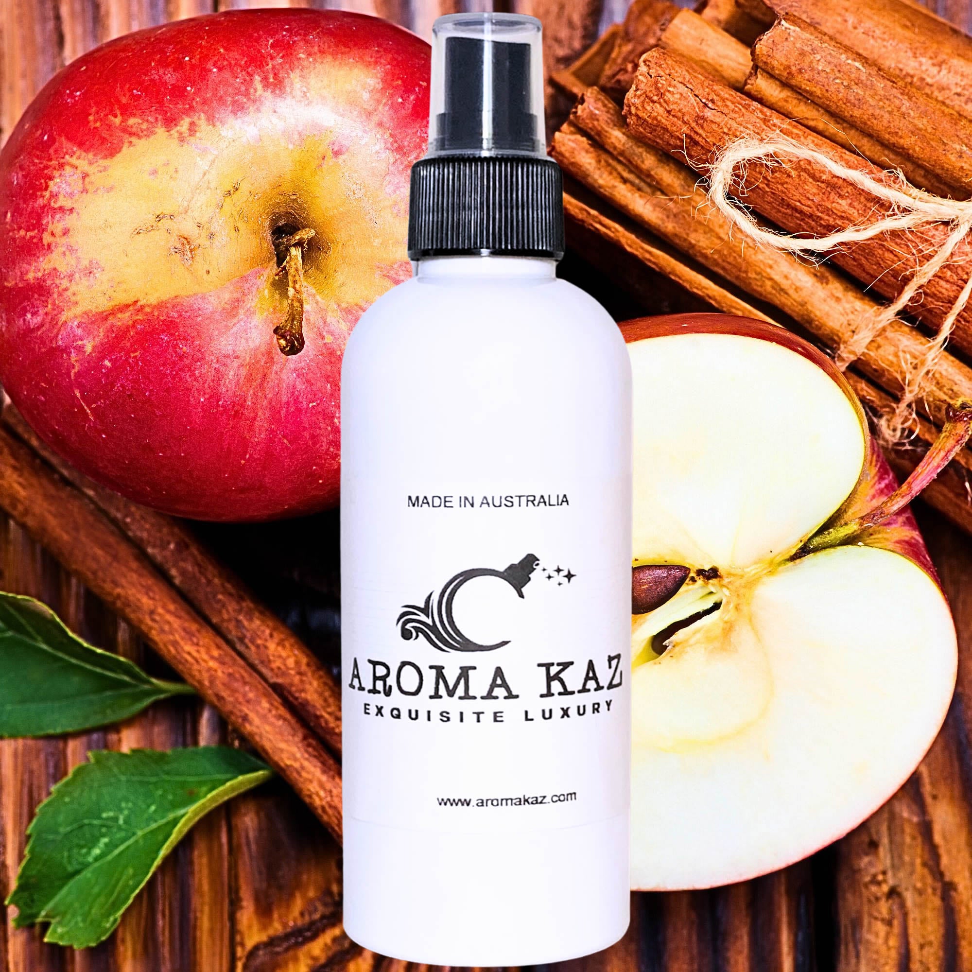 Apple Spice & Cinnamon Car Air Freshener Spray – Plant-Based, Vegan, Cruelty-Free & Pet Safe