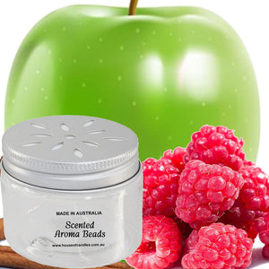 Apple Cinnamon Raspberry Scented Aroma Beads Room/Car Air Freshener