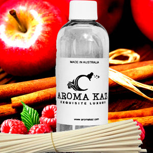 Apple Cinnamon Raspberry Diffuser Fragrance Oil & Reeds