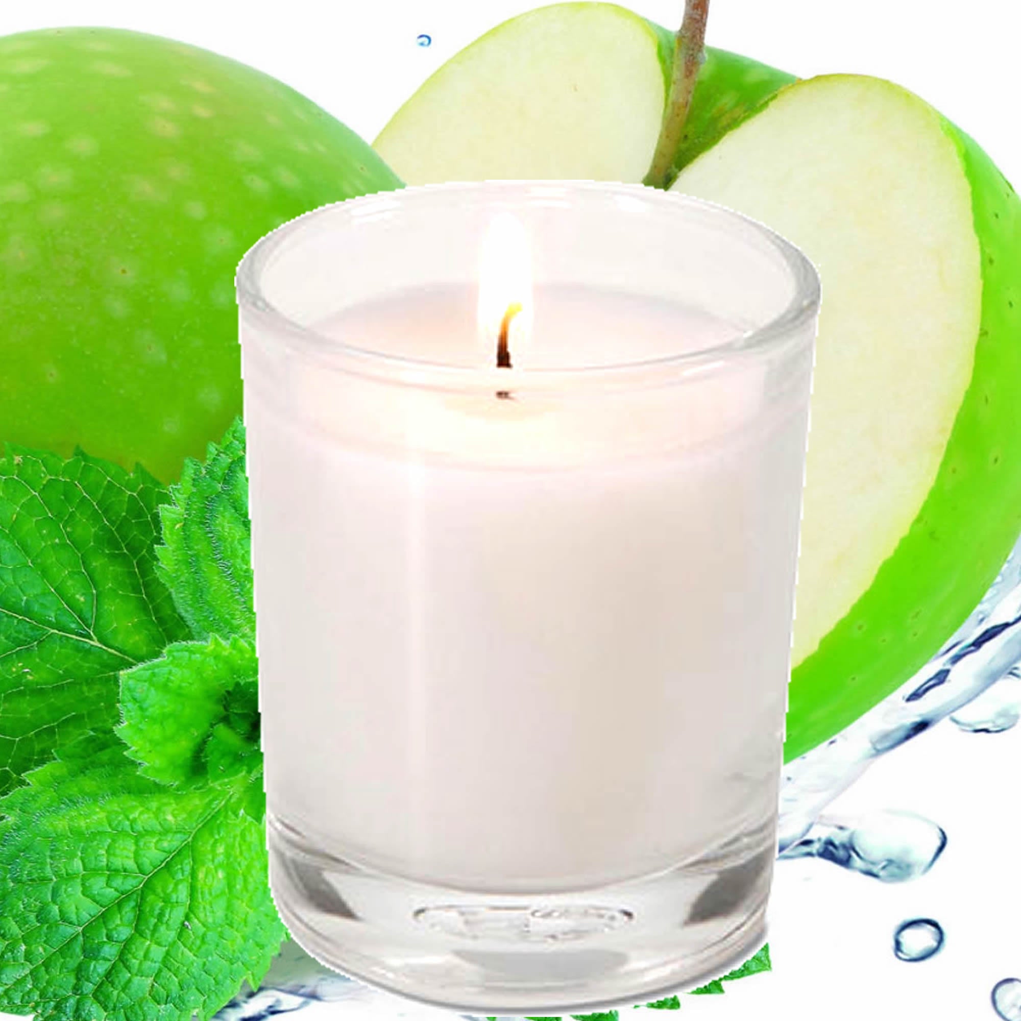 Apple Mint Eco Soy Votive Candles – Clean Burn, Plant-Based, Vegan & Pet Safe