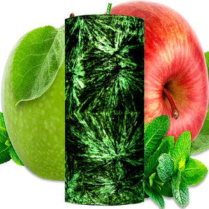 Apple Mint Scented Palm Wax Pillar Candle Hand Poured