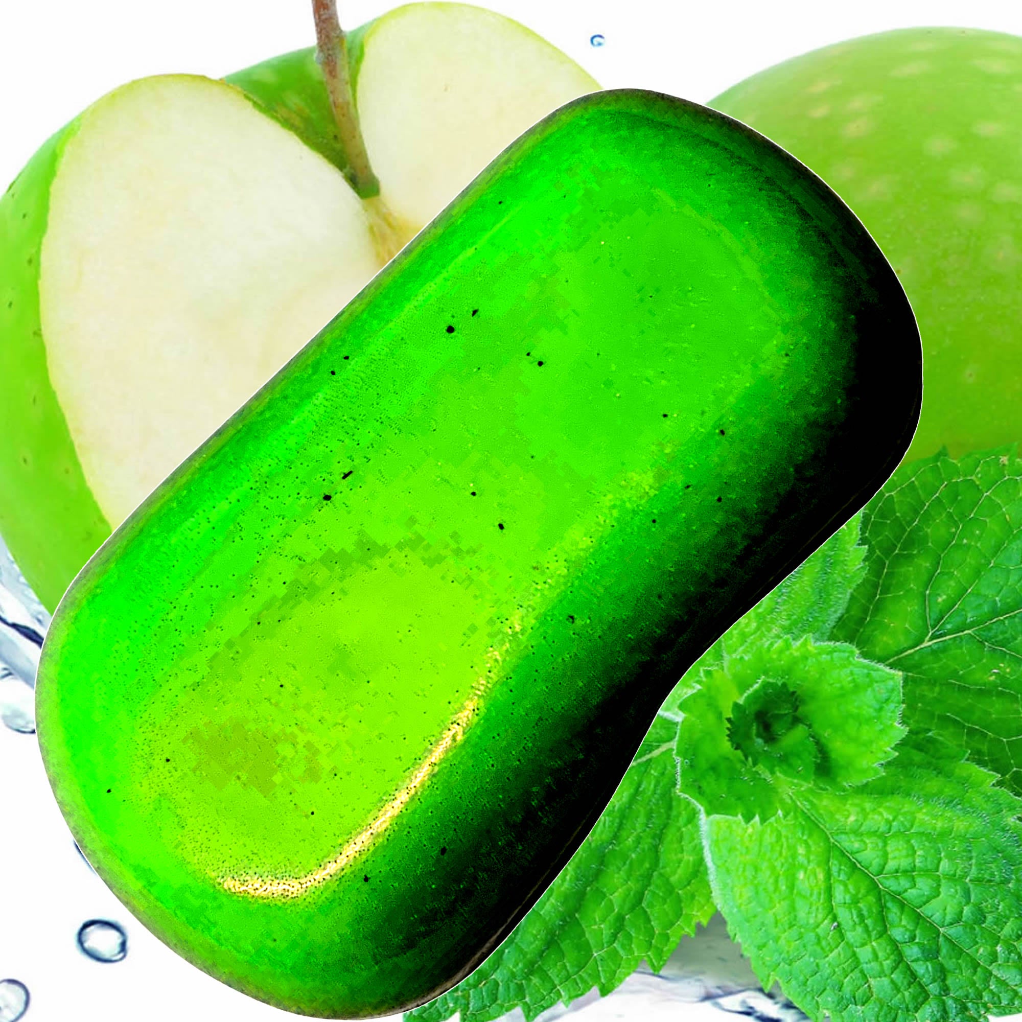 Apple Mint Vegan Soap Bars Plant-Based Cruelty-Free Handcrafted