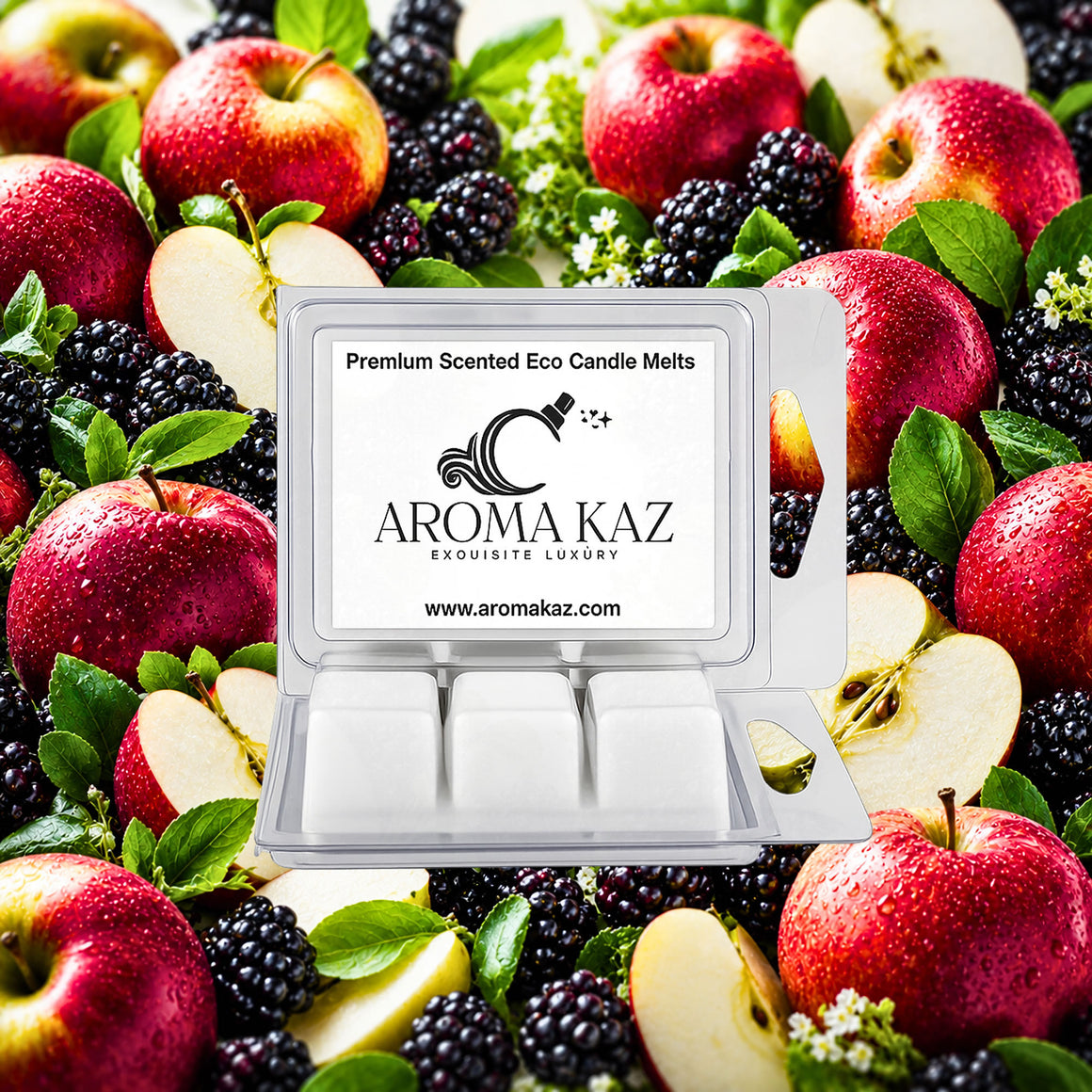 Apples & Blackberries Soy Wax Melts Clam Pack