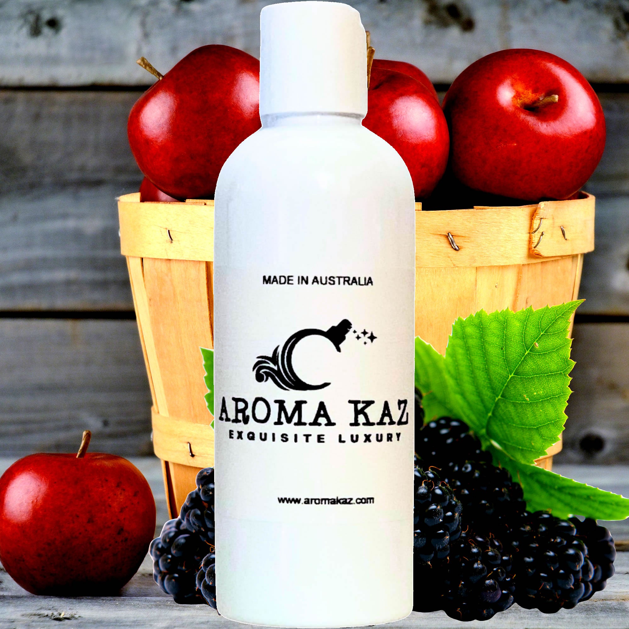 Apples & Blackberries Body Wash/Shower Gel/Bubble Bath Plant Based Vegan Cruelty Free