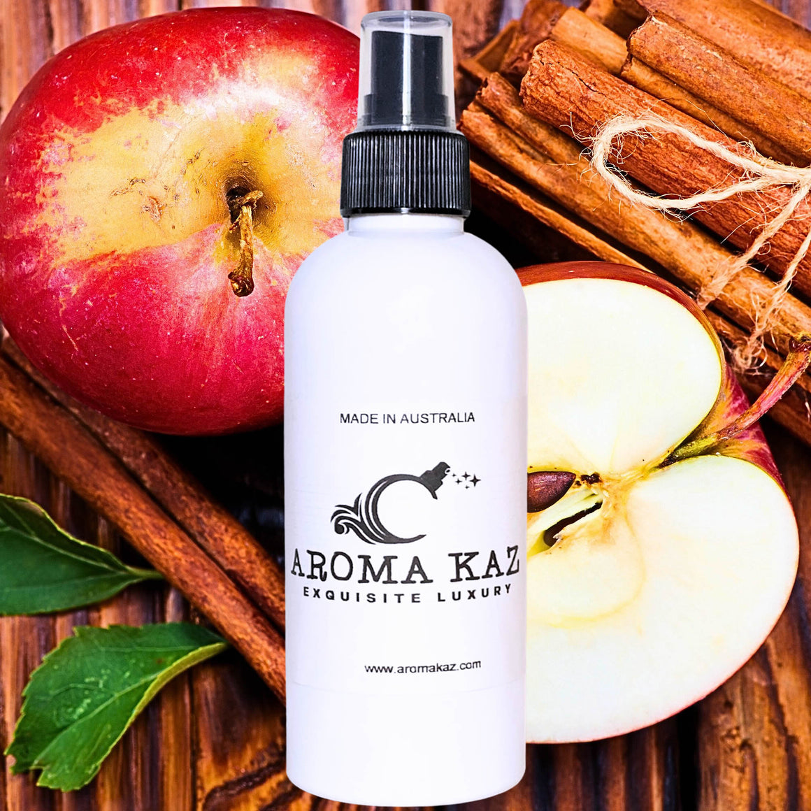 Apple Spice & Cinnamon Car Air Freshener Spray – Plant-Based, Vegan, Cruelty-Free & Pet Safe
