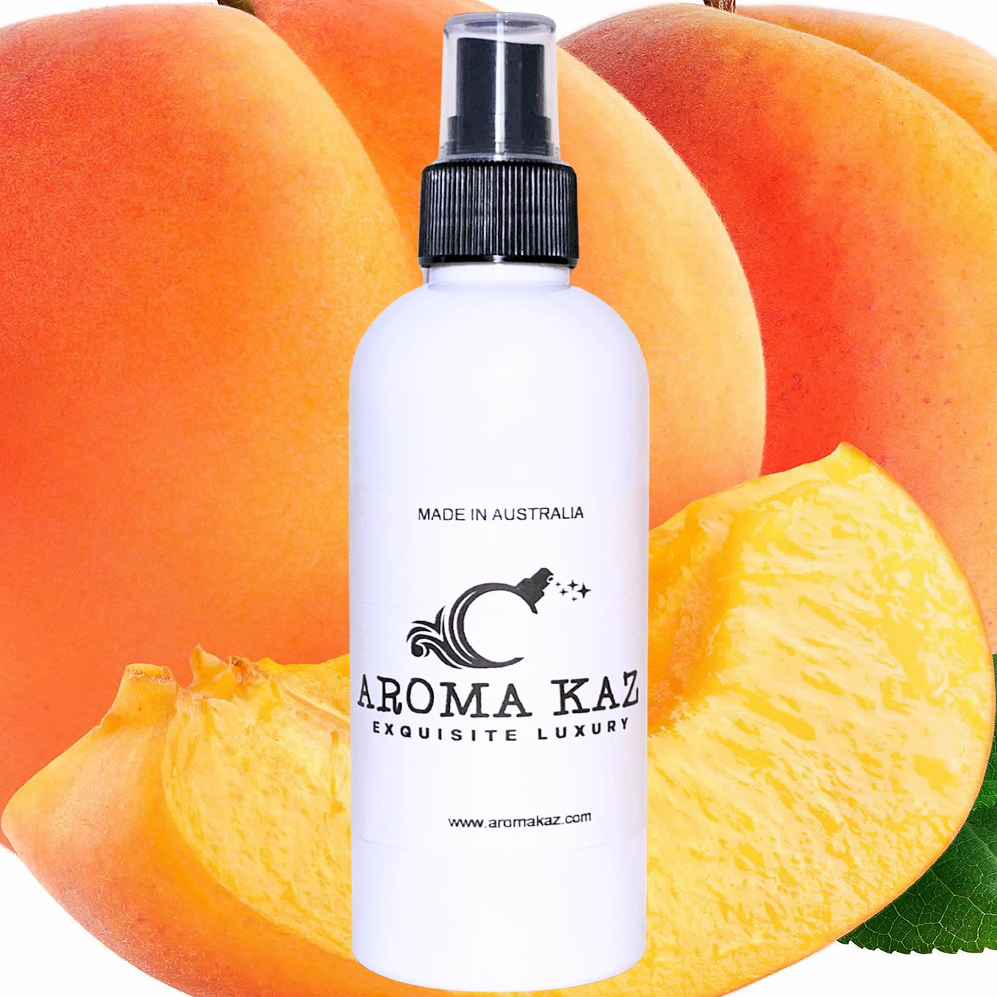 Apricot Peaches Car Air Freshener Spray – Plant-Based, Vegan, Cruelty-Free & Pet Safe