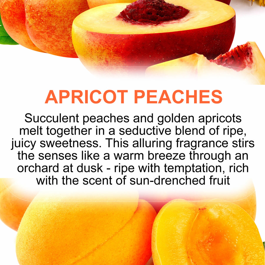 Apricot Peaches Car Air Freshener Spray – Plant-Based, Vegan, Cruelty-Free & Pet Safe