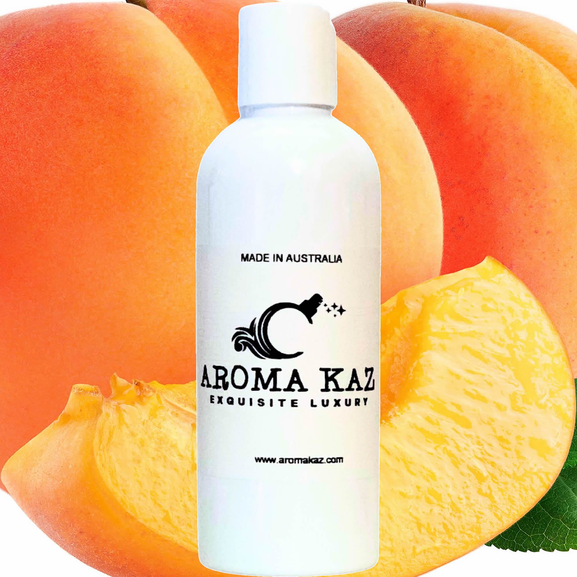 Apricot Peaches Body Wash/Shower Gel/Bubble Bath Plant Based Vegan Cruelty Free