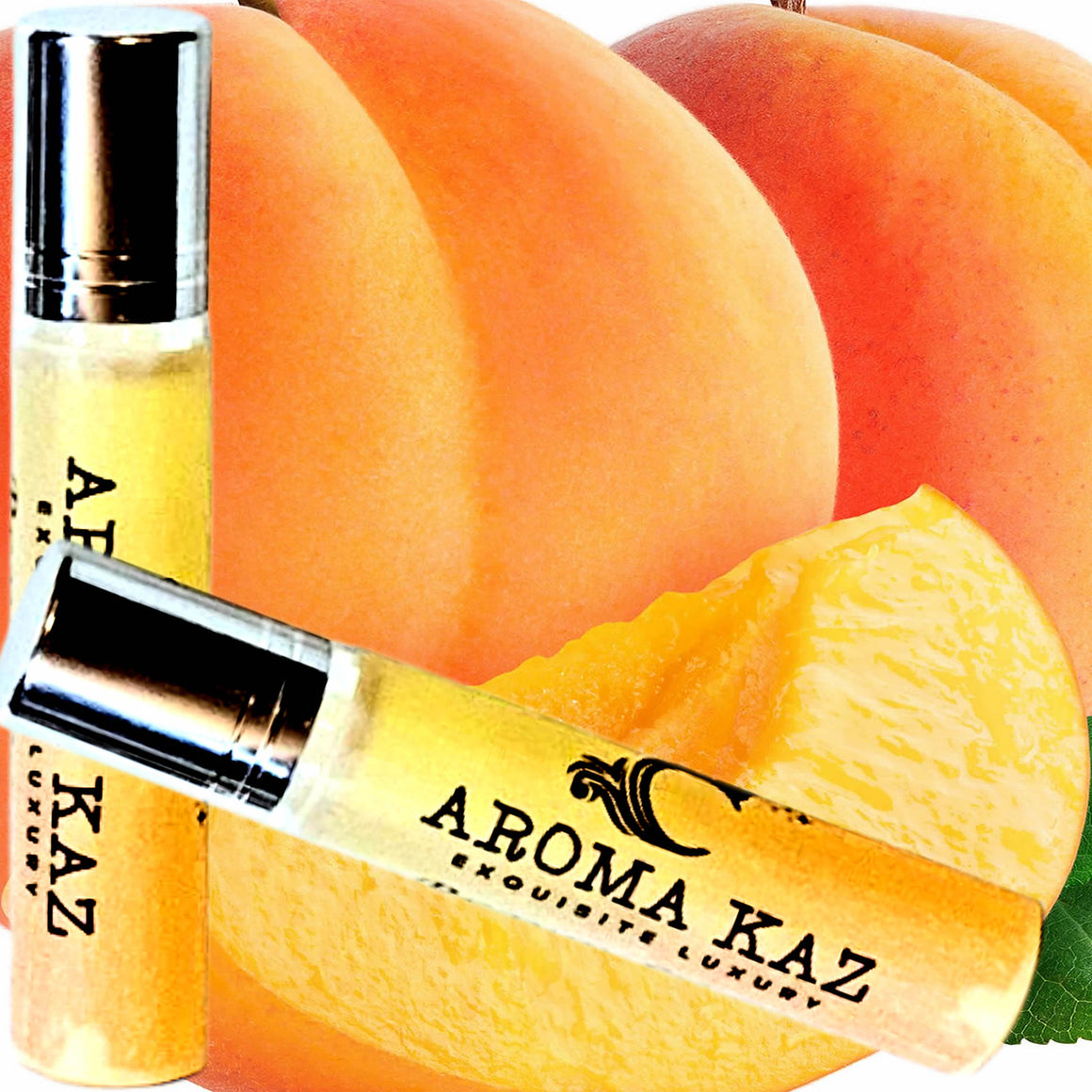 Apricot Peaches Roll-On Perfume Plant-Based Vegan Cruelty Free