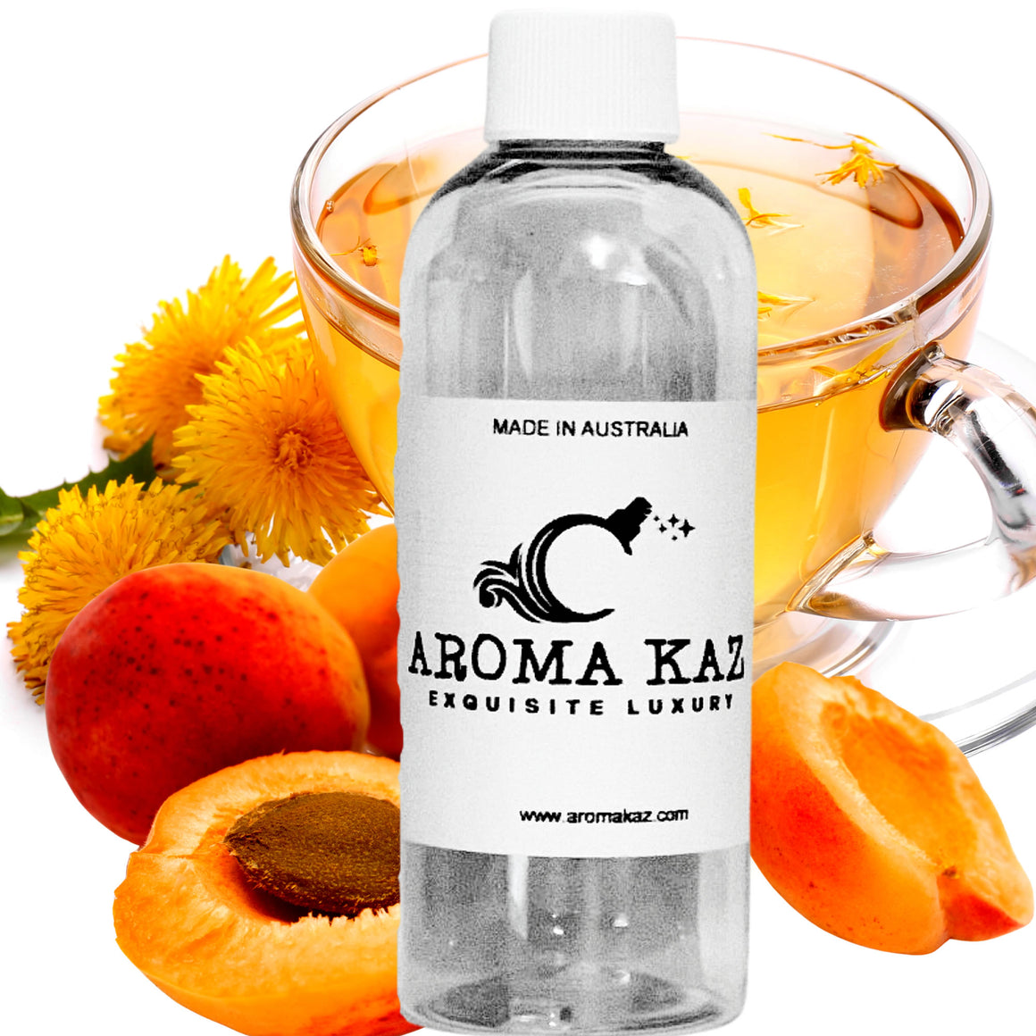 Apricot White Tea Fragrance Oil – Candle, Soap & Craft Making – Vegan & Cruelty-Free