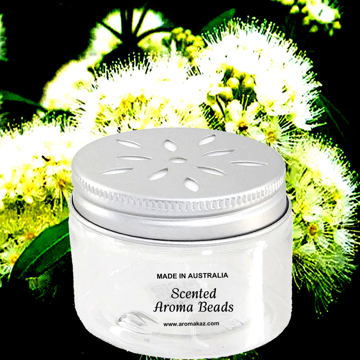 Australian Lemon Myrtle Air Freshener Aroma Beads - Room, Car, Pantry, Pet Areas, Linen