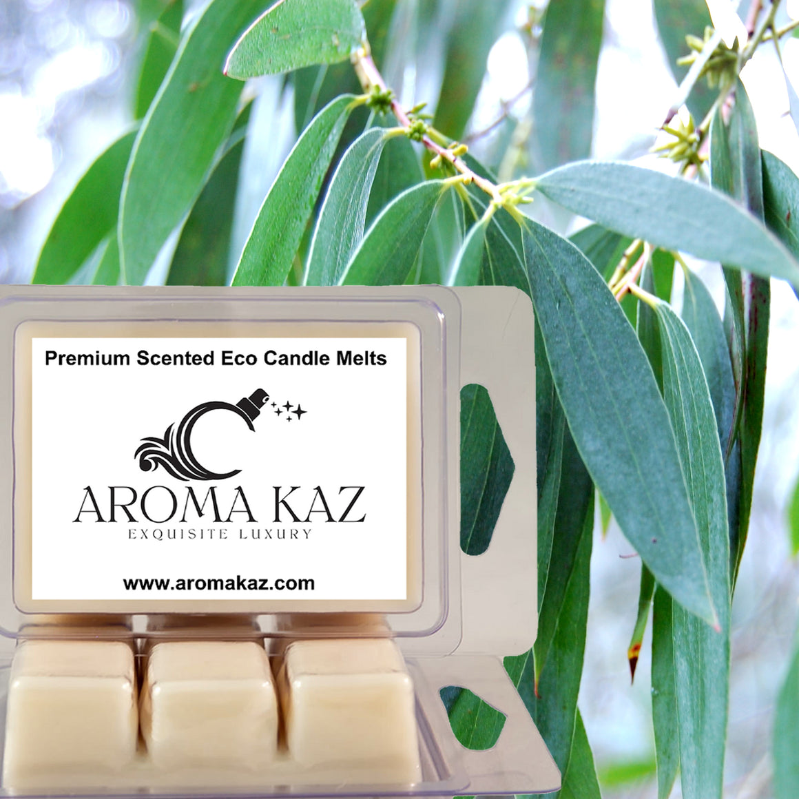 Australian Eucalyptus Eco Soy Candle Wax Melts Clam Packs