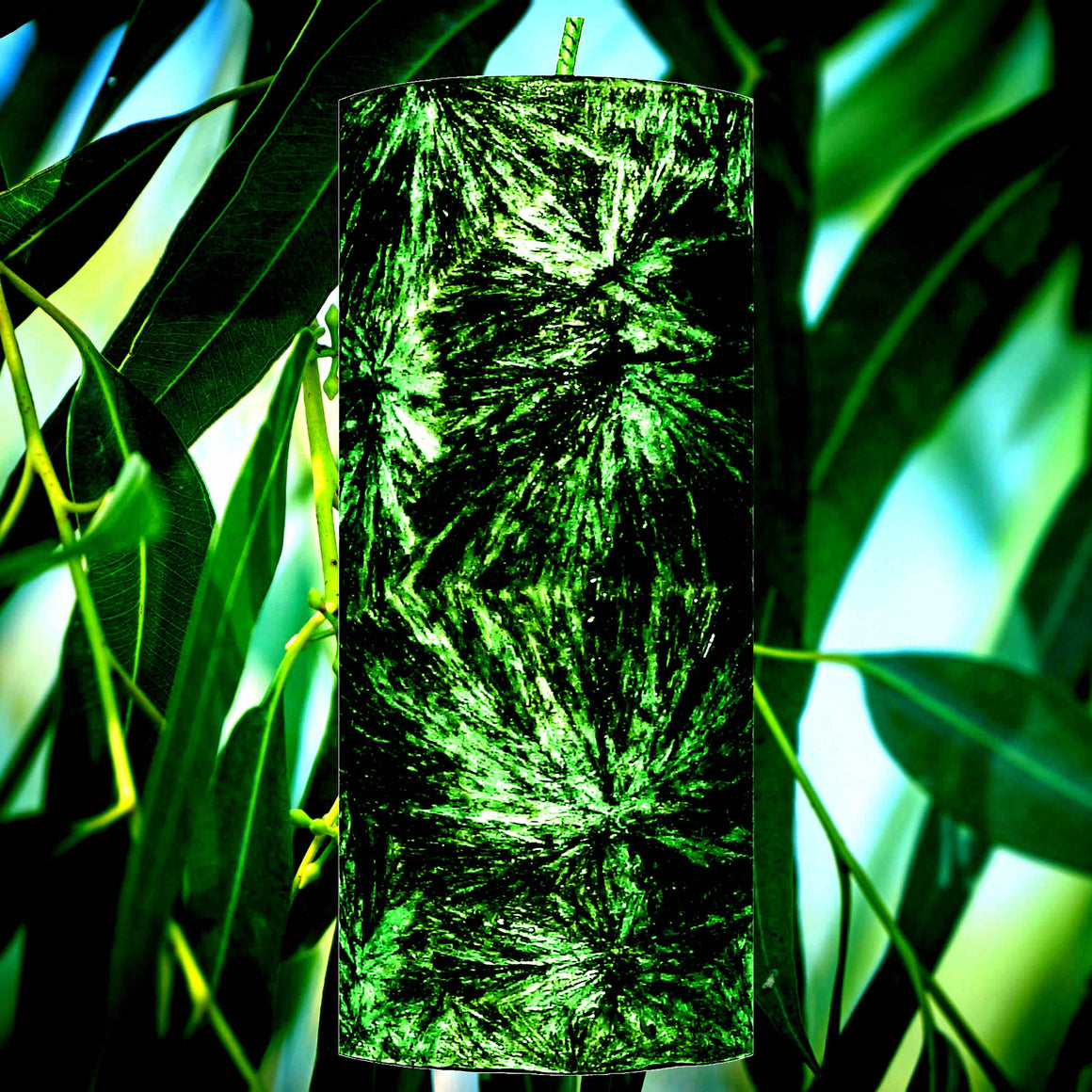 Eucalyptus & Citronella Pillar Candle – Plant-Based, Eco-Friendly, Vegan, Cruelty Free